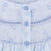 Ночная рубашка Linclalor "Basic" Размер: 52 (it), цвет: голубой 30361 на отдельном изображении фрагментом ткани инфо 2323r.