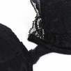 Бюстгальтер Lormar "My Love" Nero (черный), размер 80 В на отдельном изображении фрагментом ткани инфо 2558r.
